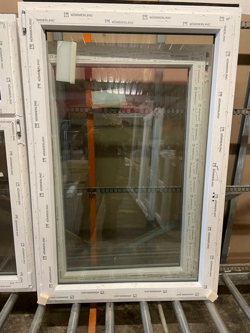 KST-Fenster (76er Profil) innen + außen weiß, 1065 x 1610 (dkl)