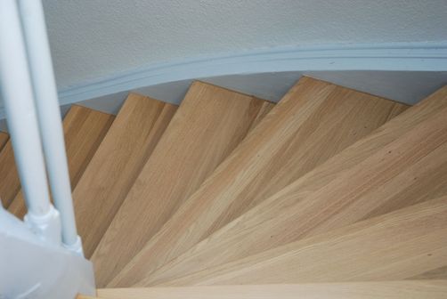 Treppenstufen Eiche