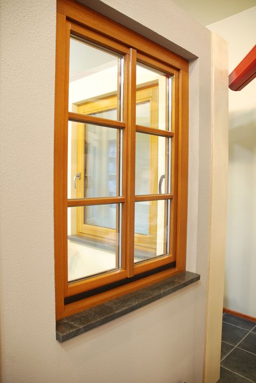 Sprossenfenster Holz Buche