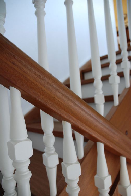 Detailansicht Treppengeländer